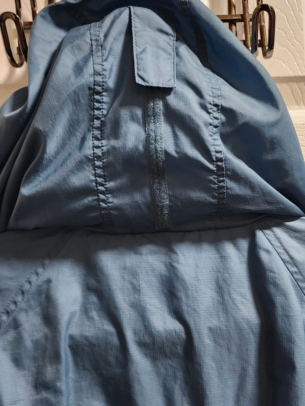 L.L. Bean Men's Slate Blue Lightweight Hooded Jacket